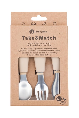 Cubiertos de acero inoxidable y sin BPA - Desde 12 meses