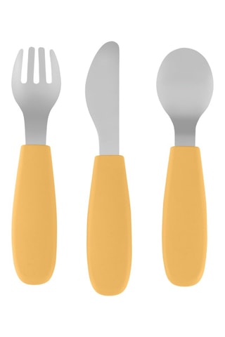 Cubiertos de acero inoxidable y sin BPA - Desde 12 meses