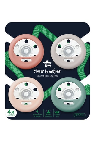 4 tetinas sin BPA - De recién nacido a 18 meses