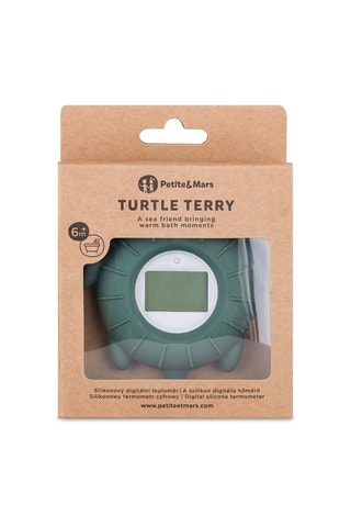 Termómetro de agua Turtle Terry Misty - Verde oscuro