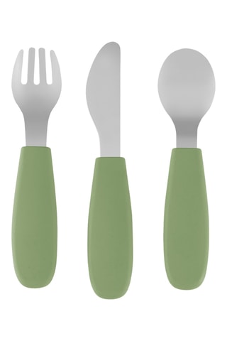 Cubiertos de acero inoxidable y sin BPA Take & Match - Desde 12 meses