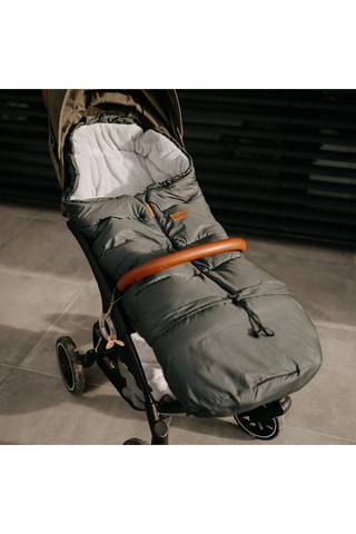 Saco de paseo 3 en 1 Jibot - Gris oscuro - Desde recién nacido hasta 3 años - 100/110 x 48 cm