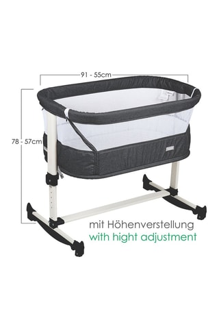 Minicuna de colecho Vivaldi - Gris