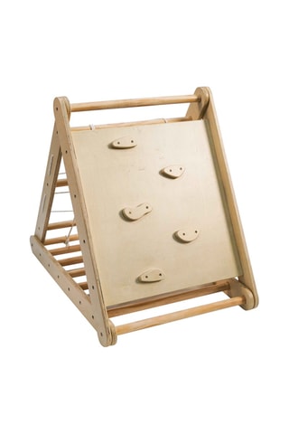 Triángulo de escalada de madera de haya - Desde 6 meses