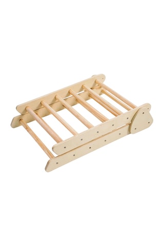 Triángulo de escalada plegable de madera de abedul - Desde 10 meses