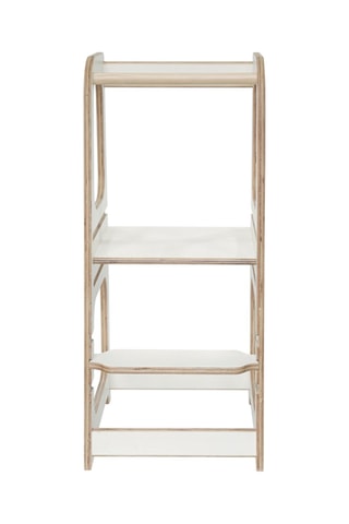 Taburete de aprendizaje de madera - Desde 12 meses