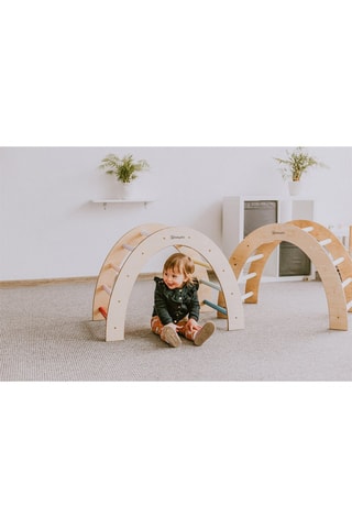 Arco de aprendizaje Woodland de madera - Desde 1 año
