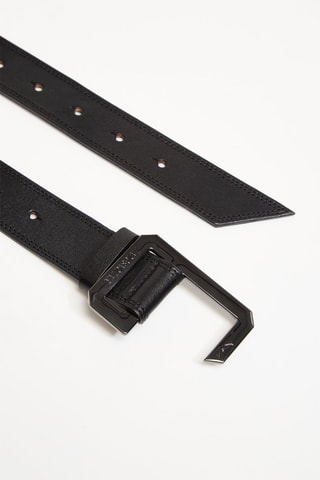 Ceinture en cuir - Noir