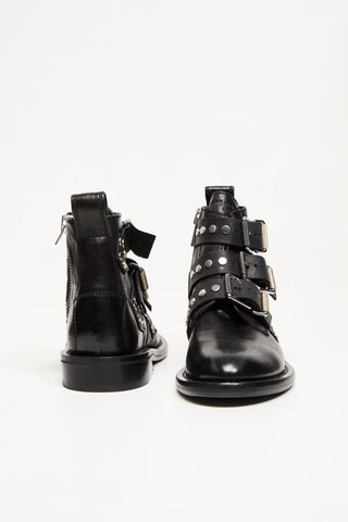 Bottines en cuir - Noir