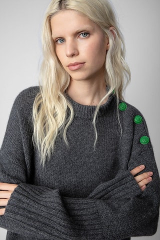 Pull en cachemire - Anthracite