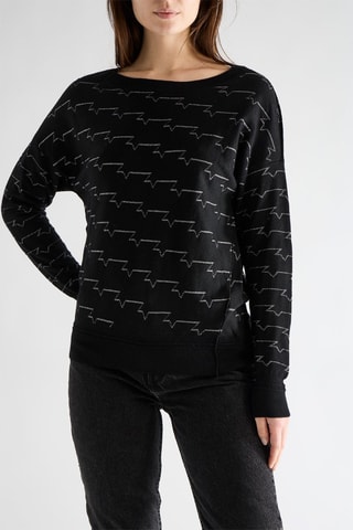 Pull en mérinos - Noir