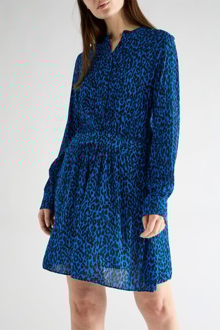 Robe patineuse - Bleu cobalt