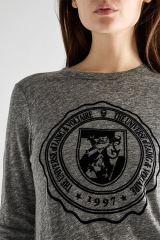 T-shirt - Gris foncé chiné