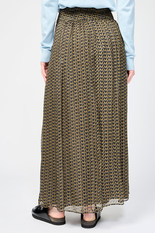 Jupe longue taille haute - Noir