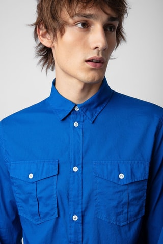 Chemise - Bleu électrique