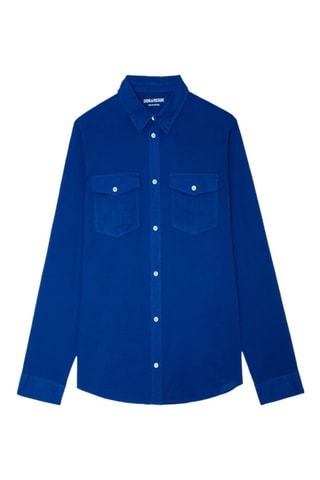 Chemise - Bleu électrique