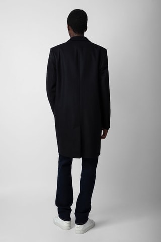 Manteau en laine - Noir