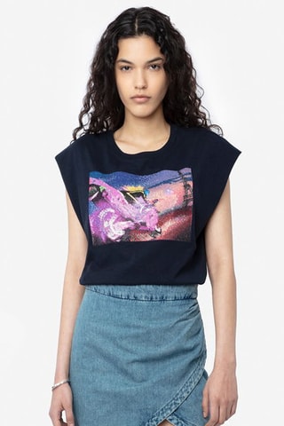 T-shirt - Bleu marine