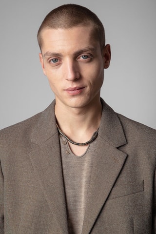 Pull en mérinos - Beige