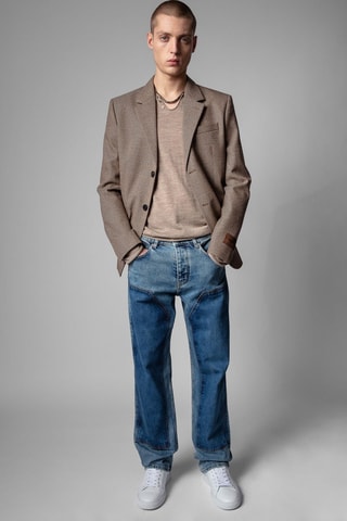 Pull en mérinos - Beige