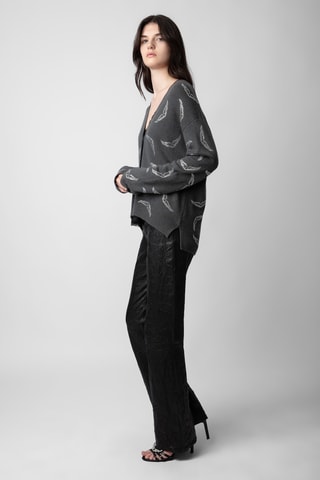 Gilet en cachemire - Gris foncé