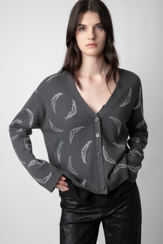 Gilet en cachemire - Gris foncé