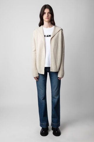 Gilet en cachemire - Beige