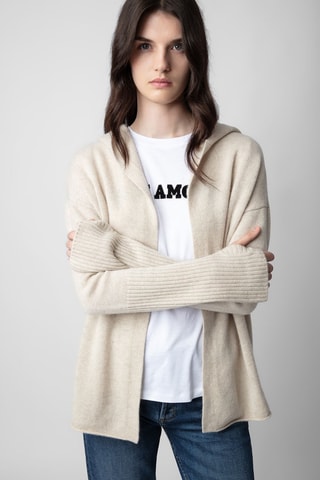 Gilet en cachemire - Beige