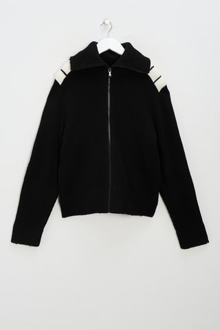 Gilet en mérinos - Noir