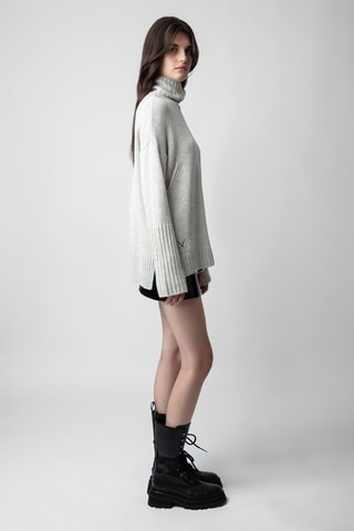 Pull en cachemire - Écru