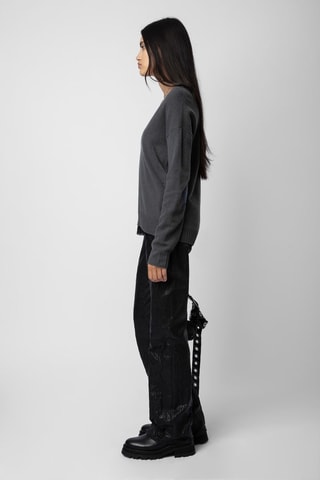 Pull en cachemire - Gris foncé