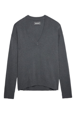 Pull en cachemire - Gris foncé
