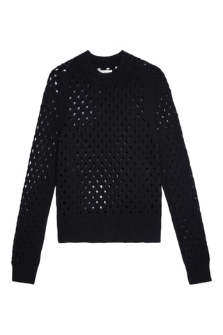 Pull en cachemire et laine - Noir