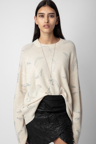 Pull en cachemire - Beige
