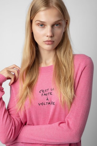 Pull en cachemire - Rose