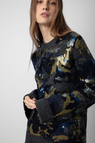 Pull en mérinos - Noir