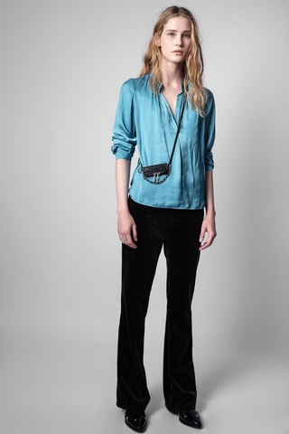 Sac à main en cuir - Noir