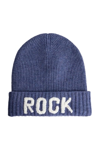 Bonnet en laine - Bleu