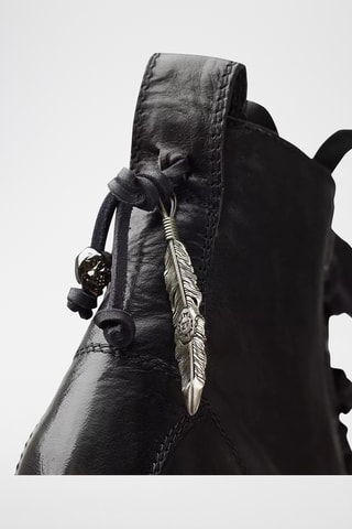 Boots en cuir - Noir