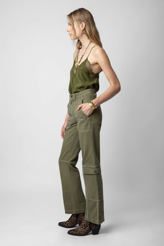 Bottines en cuir - Marron