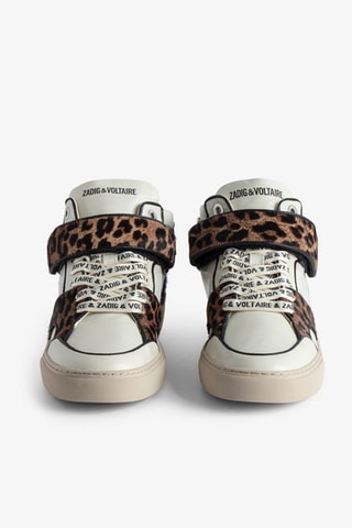 Baskets en cuir - Blanc