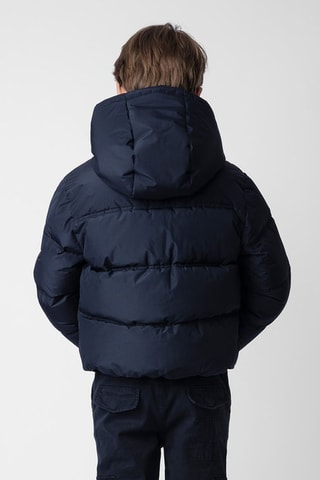 Doudoune à capuche - Bleu foncé