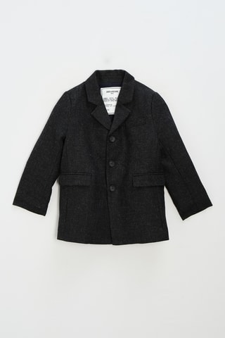 Manteau en laine - Noir