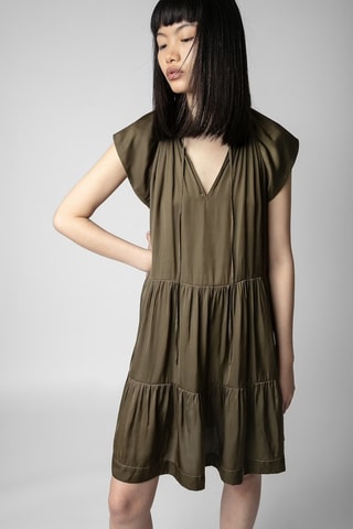 Robe trapèze - Kaki