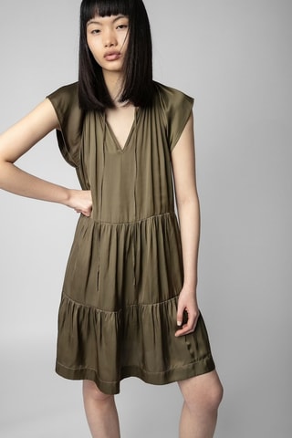 Robe trapèze - Kaki