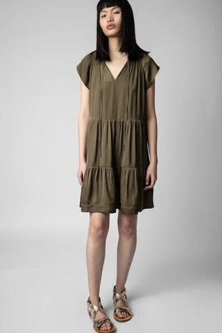 Robe trapèze - Kaki