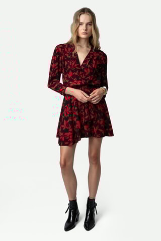 Robe portefeuille - Noir