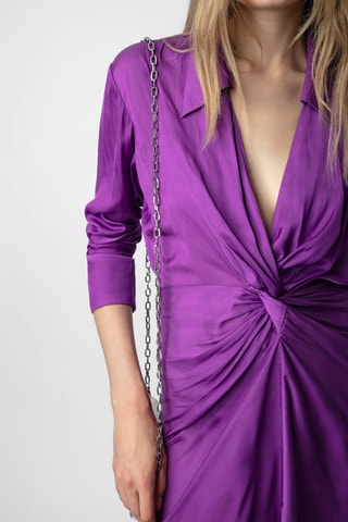 Robe droite - Violet