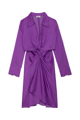 Robe droite - Violet