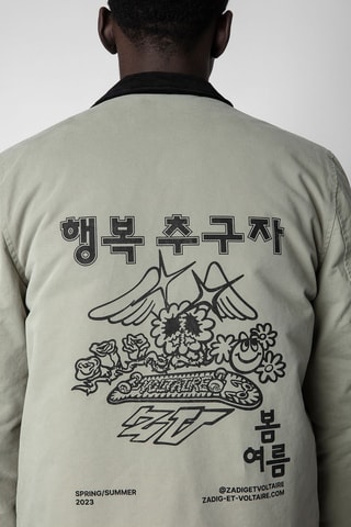 Veste réversible - Gris